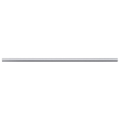 Threaded Rod 12 pcs Silver 6 x 170 mm Steel