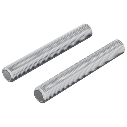Threaded Rod 2 pcs Silver 8 x 55 mm Steel