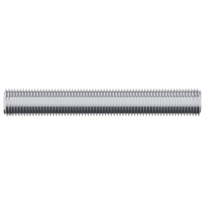 Threaded Rod 2 pcs Silver 8 x 55 mm Steel