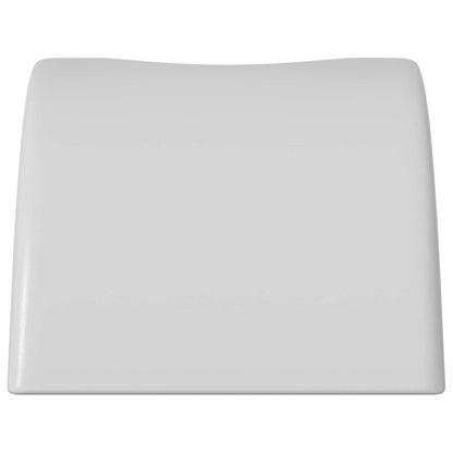 Half-moon Washer 12 pcs White M6 Polypropylene