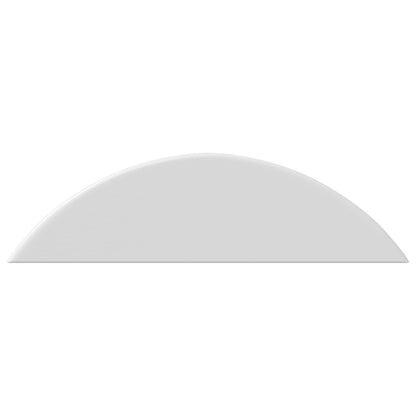 Half-moon Washer 12 pcs White M6 Polypropylene
