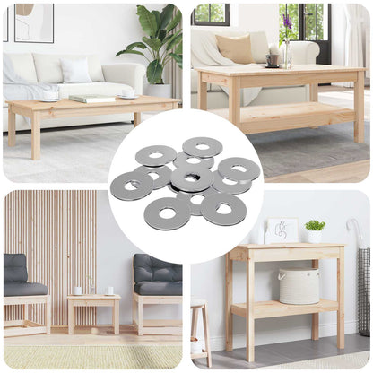 Washers 9000 pcs Silver Iron