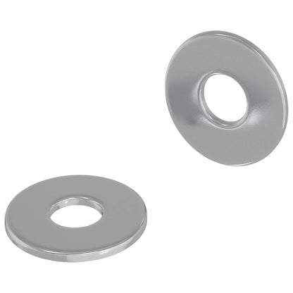 Washers 2 pcs Silver 12 x 12 x 1.2 cm Iron