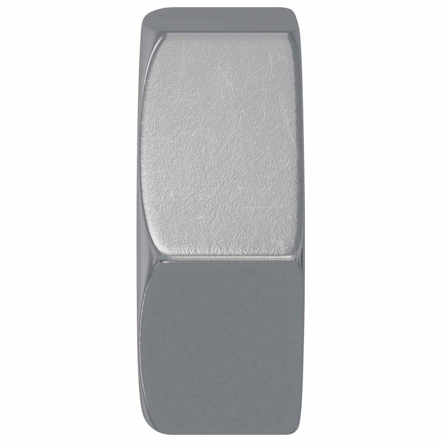 Hex Nut 2 pcs Silver M6 Metal