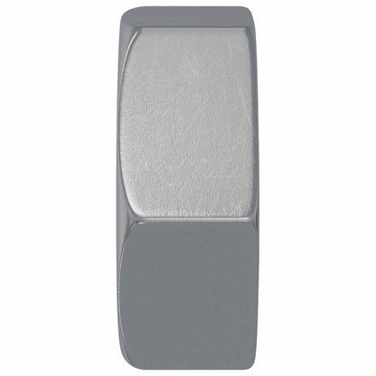 Hex Nut 2 pcs Silver M6 Metal