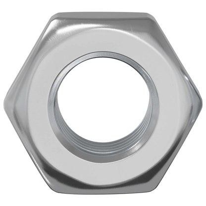 Hex Nut 2 pcs Silver M8 Metal