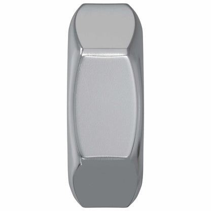 Hex Nut 2 pcs Silver M8 Metal