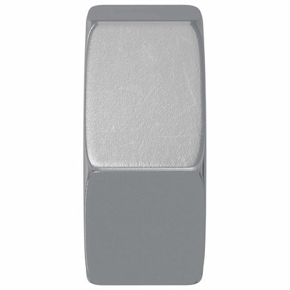 Hex Nut 12 pcs Silver M6 Metal