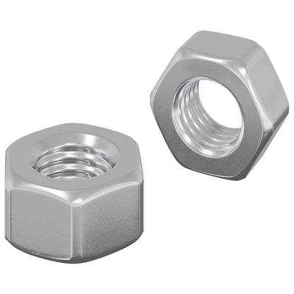 Hex Acorn Nuts 2 pcs Silver M8 Metal