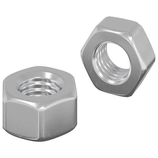 Hex Acorn Nuts 2 pcs Silver M8 Metal