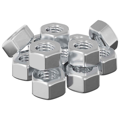 Hex Acorn Nuts 3913 pcs Silver Metal