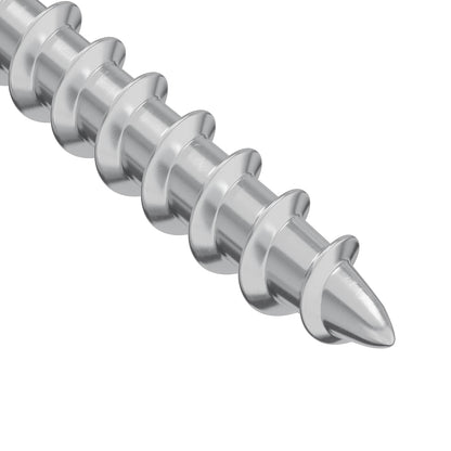 Screw 2 pcs Silver 9.8 x 35 mm Iron