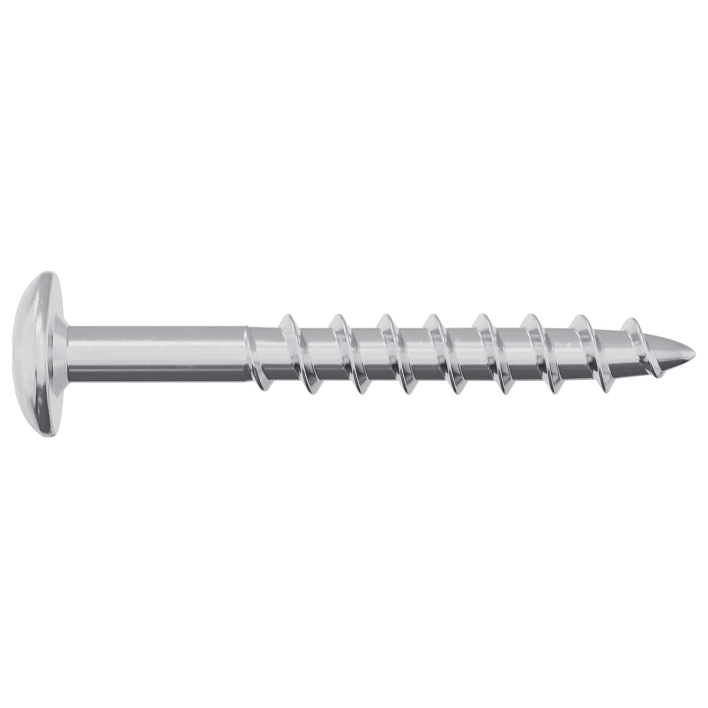 Screw 12 pcs Silver 9.8 x 35 mm Iron