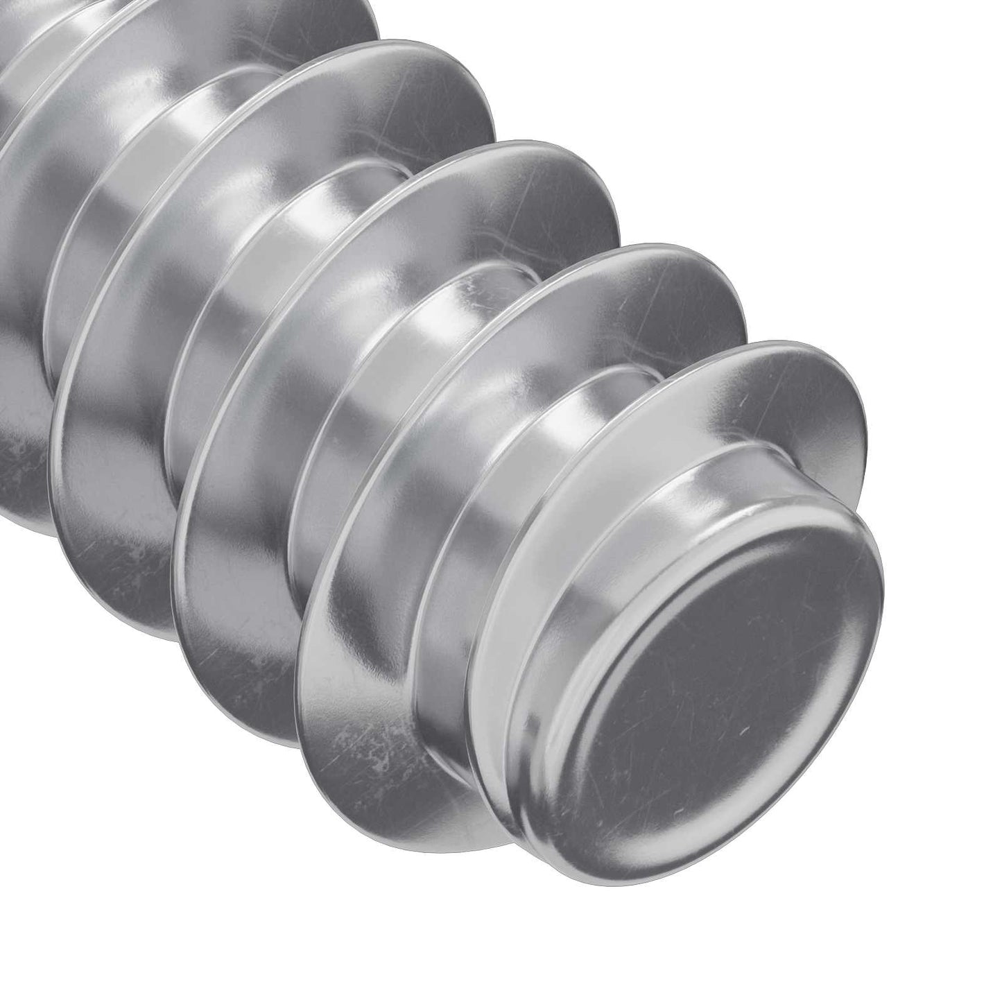 Screw 2 pcs Silver M6 x 12 mm Iron