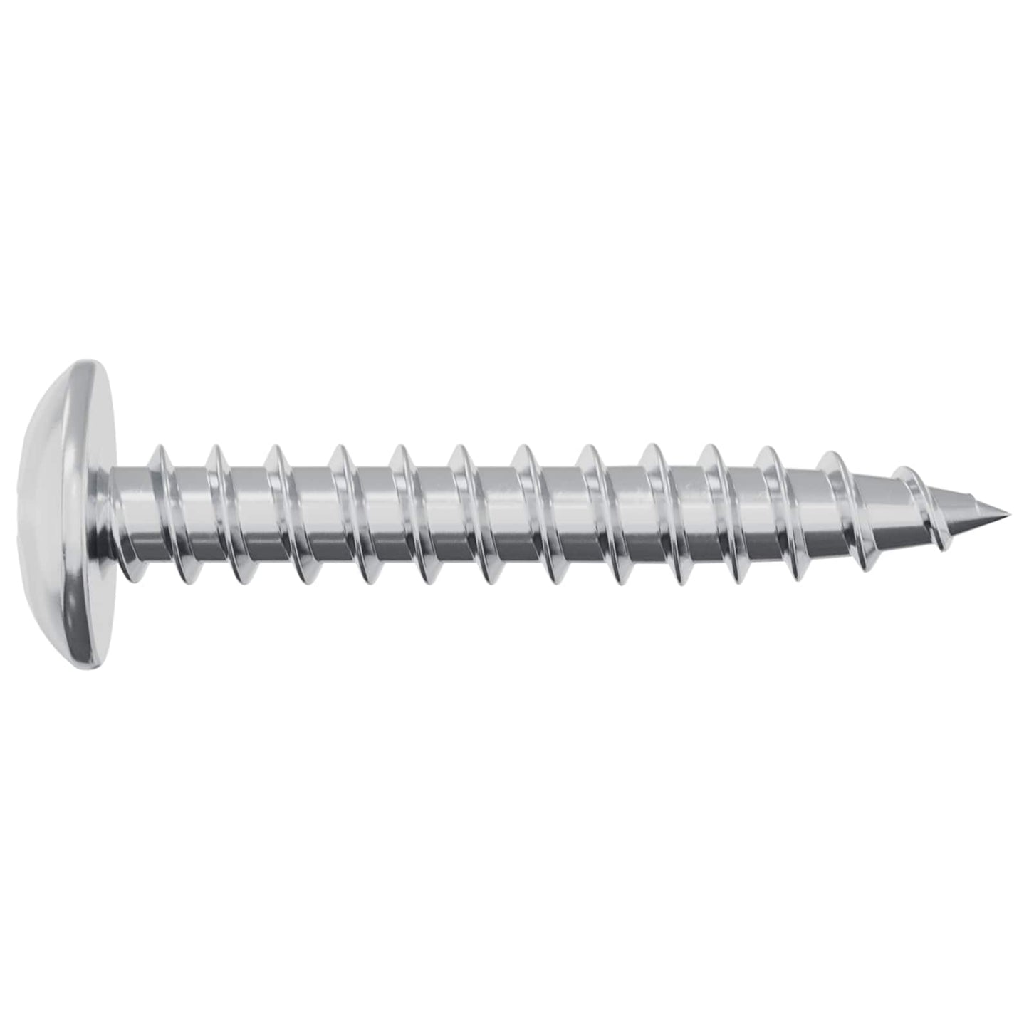 Self Tapping Nail 12 pcs Zinc-coated 4 x 25 mm Steel