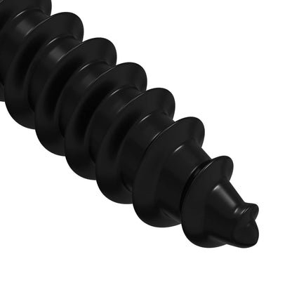 Tapping Nail 12 pcs Black M4 x 28 mm Steel