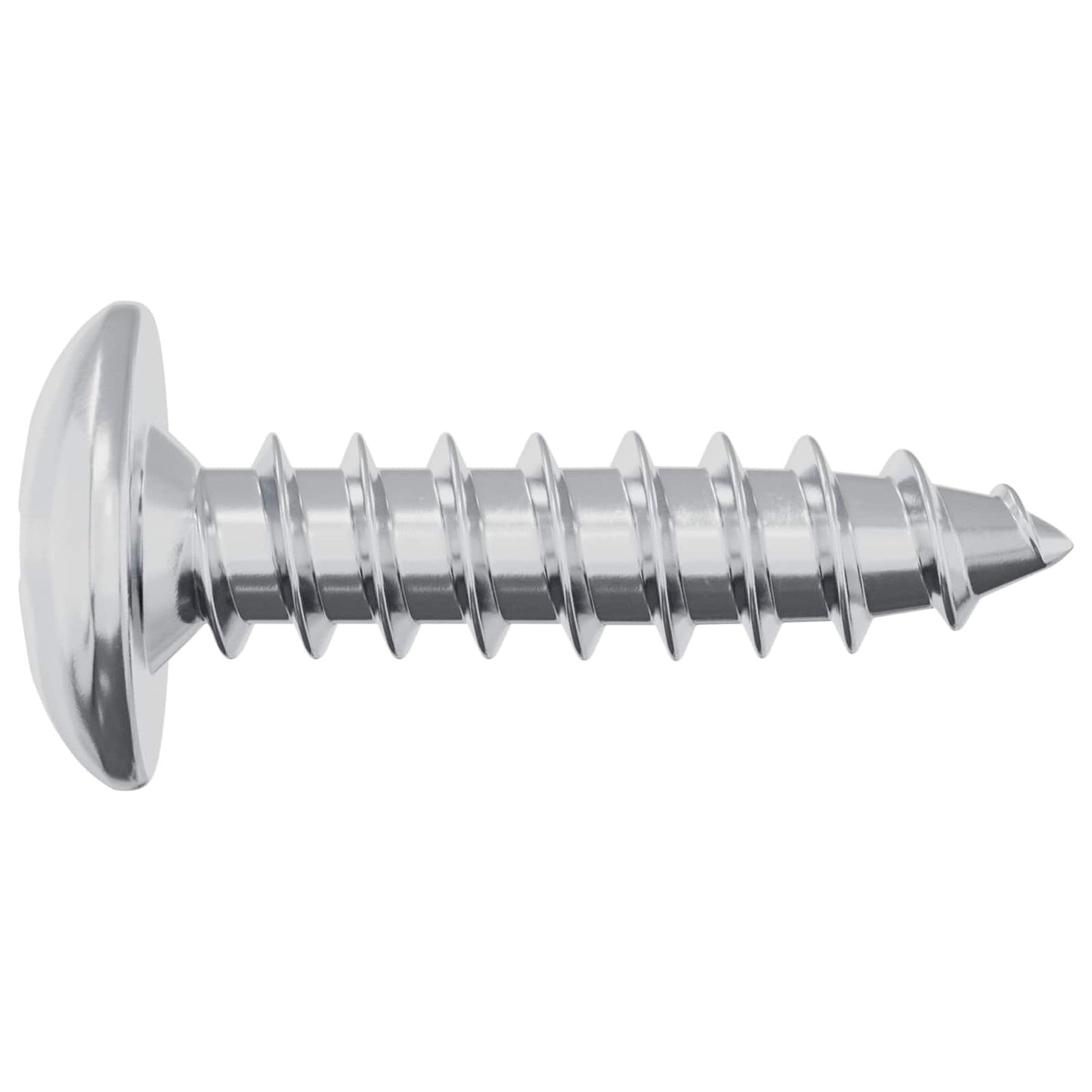 Screw 2 pcs Silver M4 x 16 mm Steel