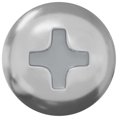 Screw 12 pcs Silver M4 x 16 mm Steel
