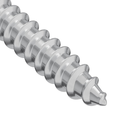 Wood Screw 3273 pcs Silver 9.8 x 53 mm Steel