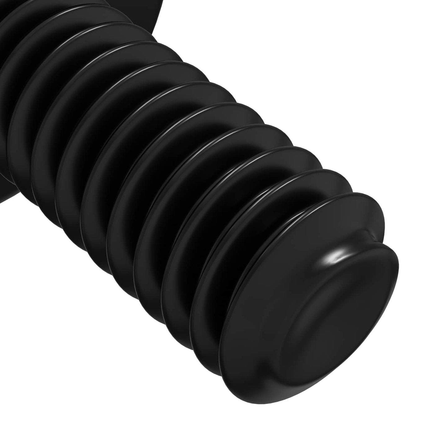 Sleeve Screws 12 pcs Black M4 x 10 mm Iron