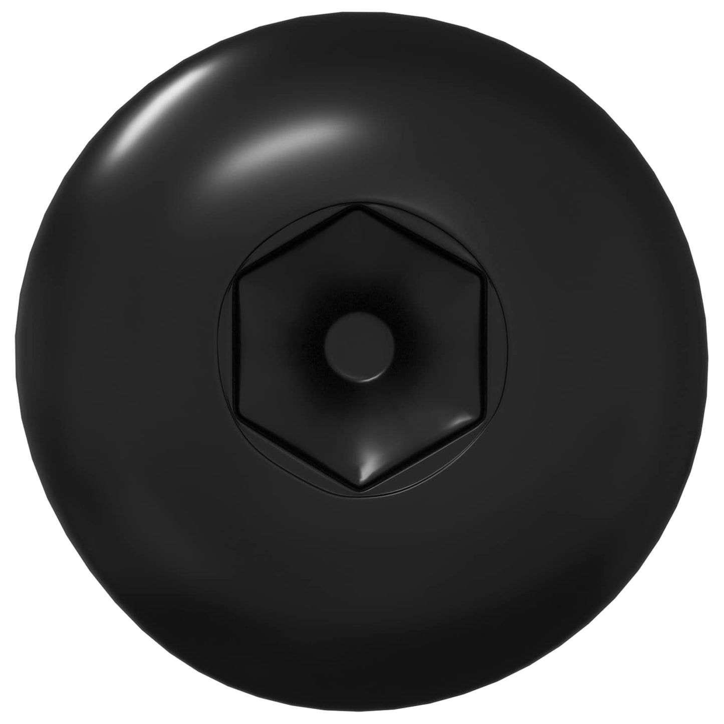 Sleeve Nuts 2 pcs Black M4 x 14.5 mm Metal