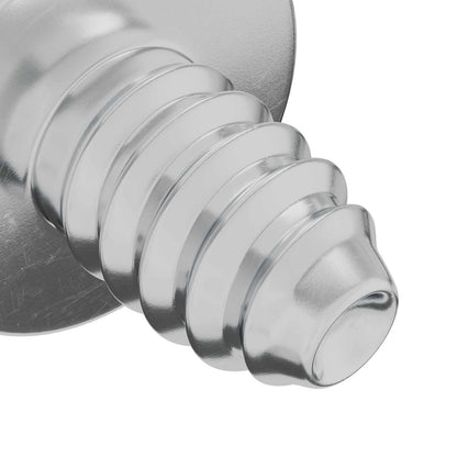 Lock Screws 2 pcs Silver M4 x 5 mm Iron