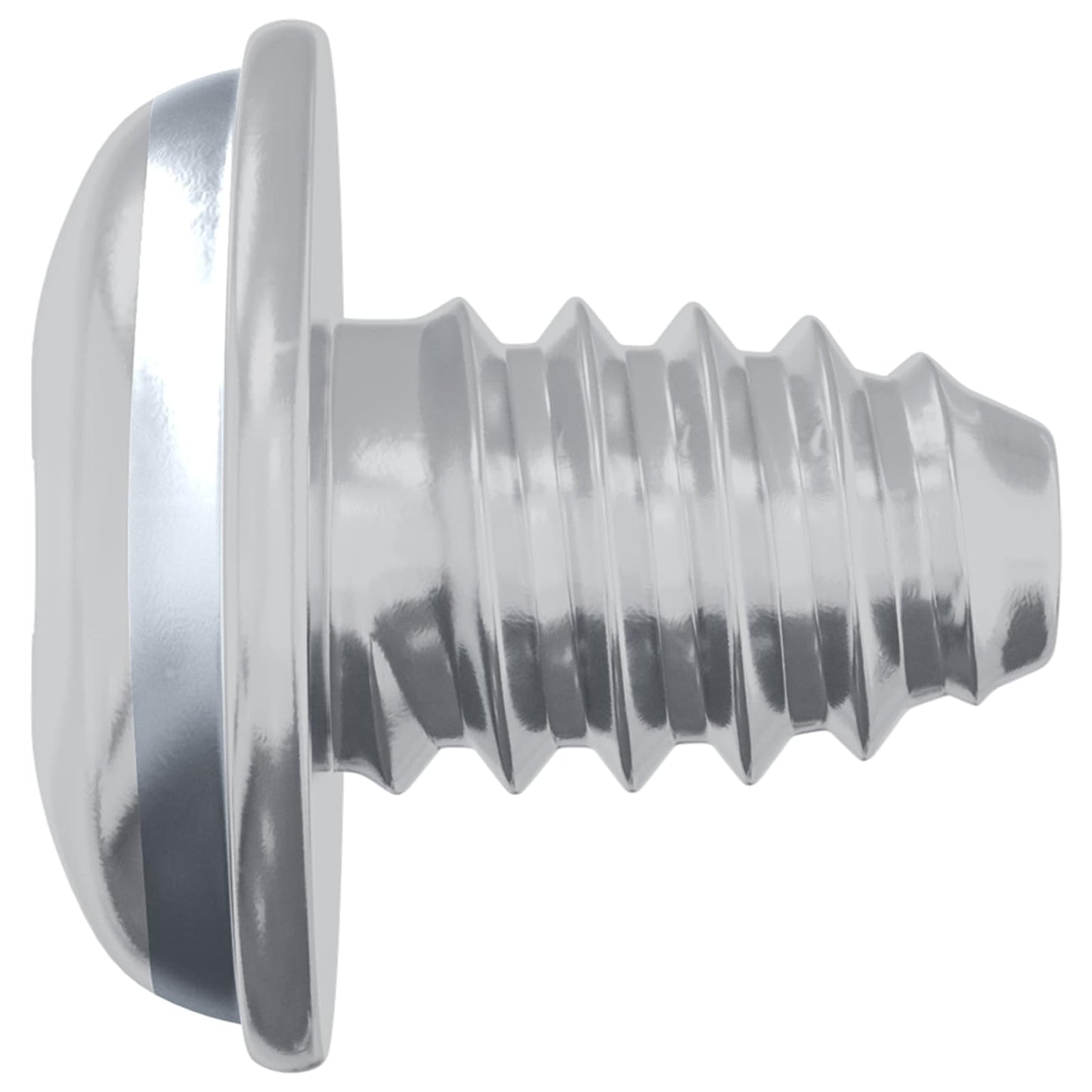 Lock Screws 12 pcs Silver M4 x 5 mm Iron