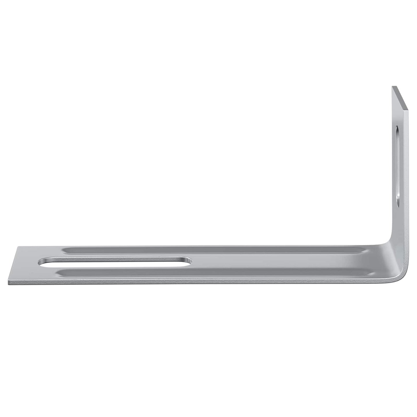 Anti Tip Bracket Plain 12 pcs Silver 74.5 x 15 x 32 mm Iron