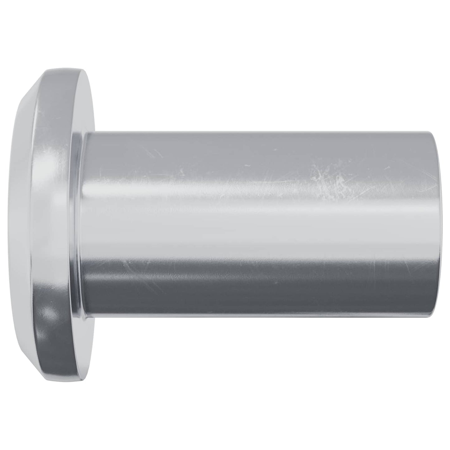 Lock Nut 2 pcs Silver M6 x 15 mm Steel