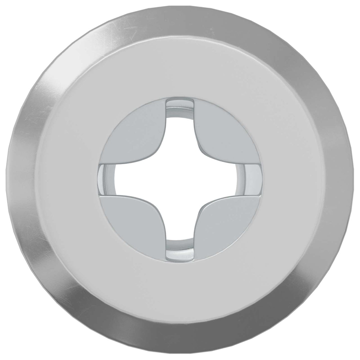 Lock Nut 12 pcs Silver M6 x 15 mm Steel
