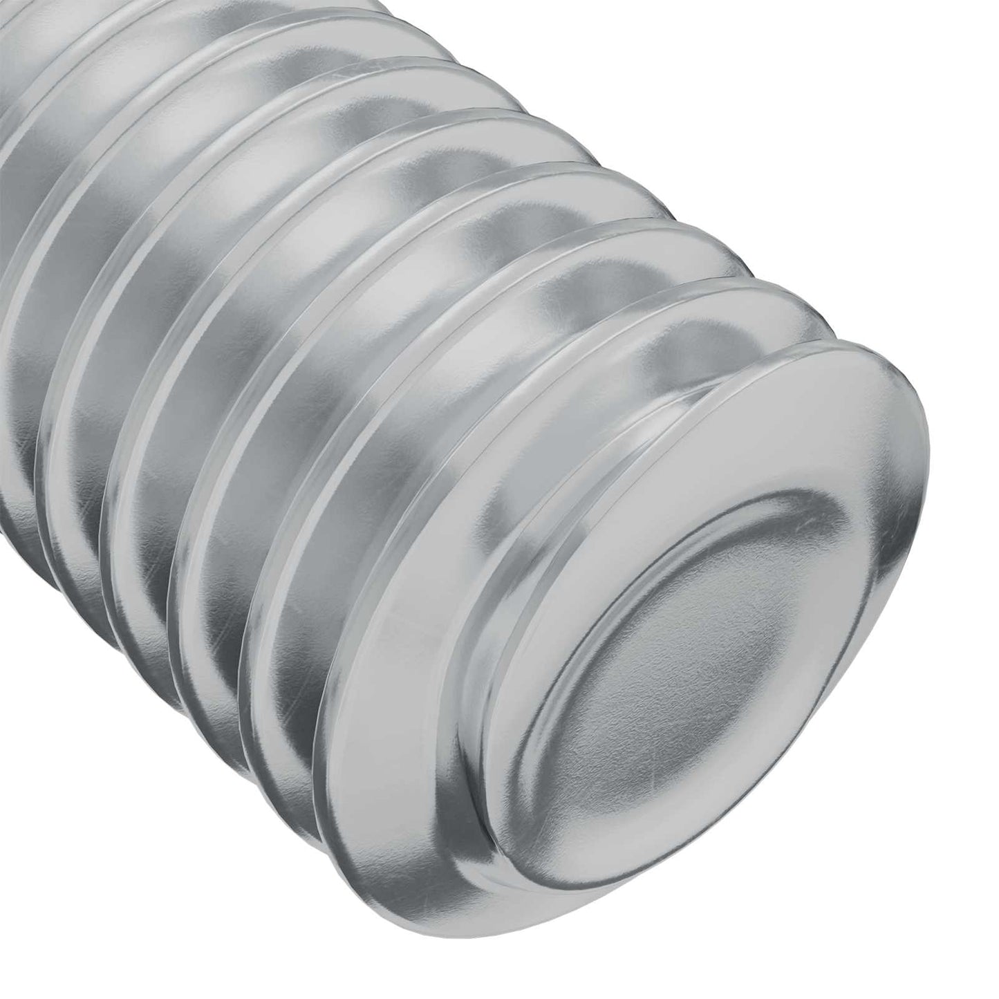 Lock Screw Plain 2 pcs Silver M6 x 12 mm Steel