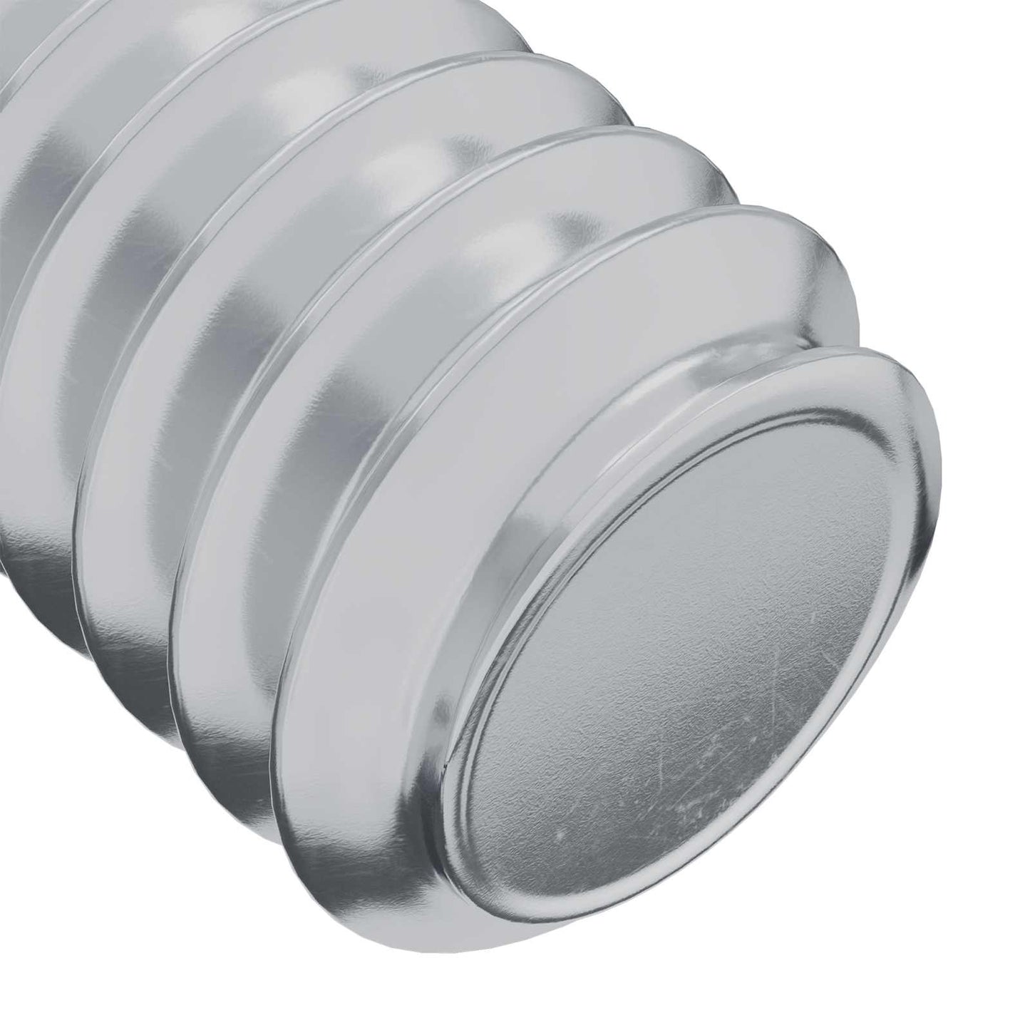 Head Lock Screw 12 pcs Silver M6 x 15 mm Steel