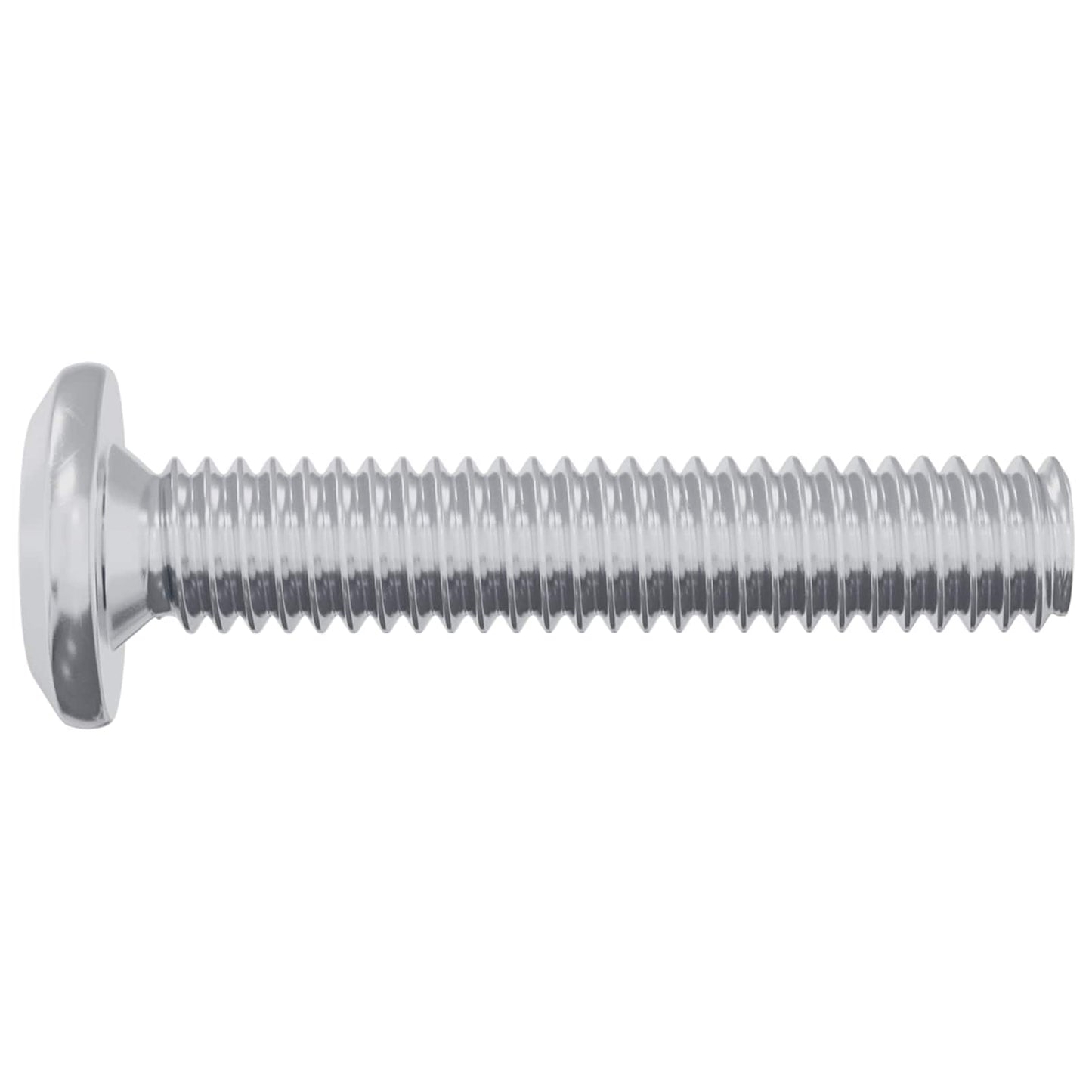 Head Lock Screw 2 pcs Silver M6 x 30 mm Steel