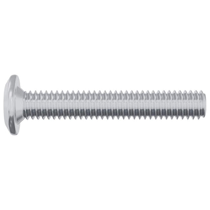 Head Lock Screw 2 pcs Silver M6 x 35 mm Steel