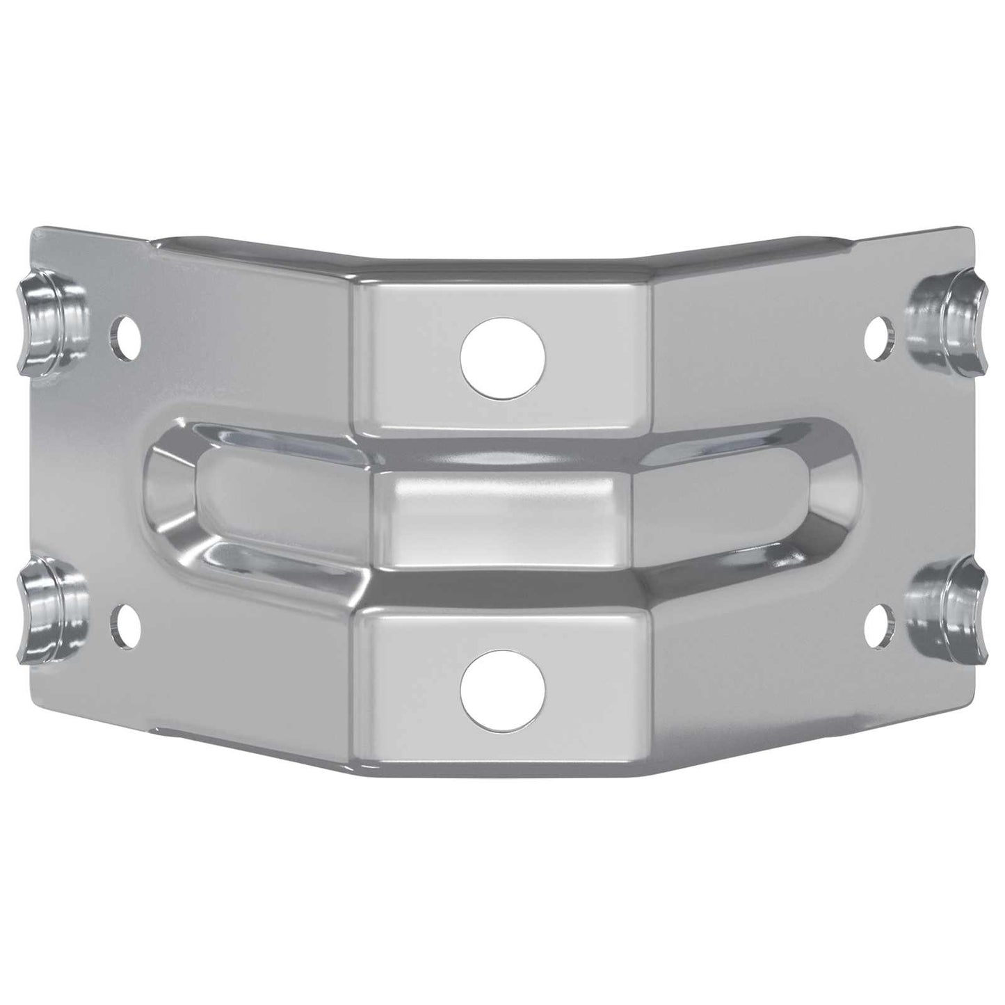 Bracket 2 pcs Zinc-coated 106 x 55 x 1.5mm Steel