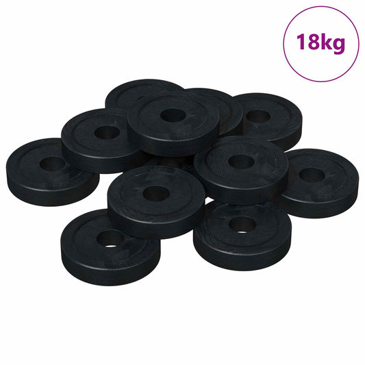 suitable for Flat Washer 36000 pcs Black ∅15 x 3 mm