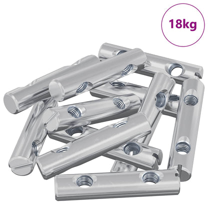 Nut 413 pcs Zinc-coated 60 x 12 mm Iron
