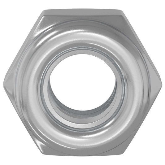 Nut 2 pcs Silver M6 x 10 mm Iron