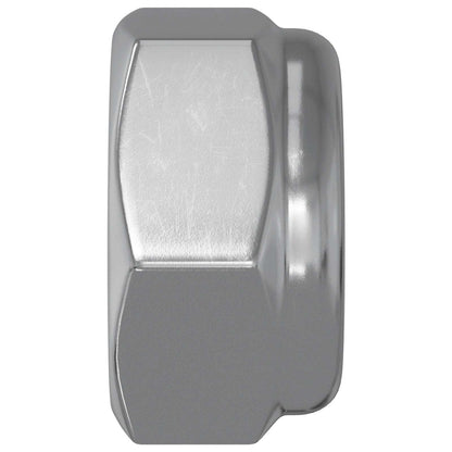 Nut 12 pcs Silver M6 x 10 mm Iron