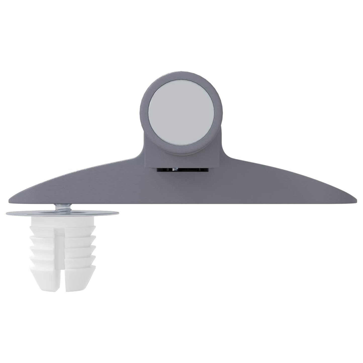 Soft Close Damper 2 pcs Grey 125 x 47 x 15 mm PP