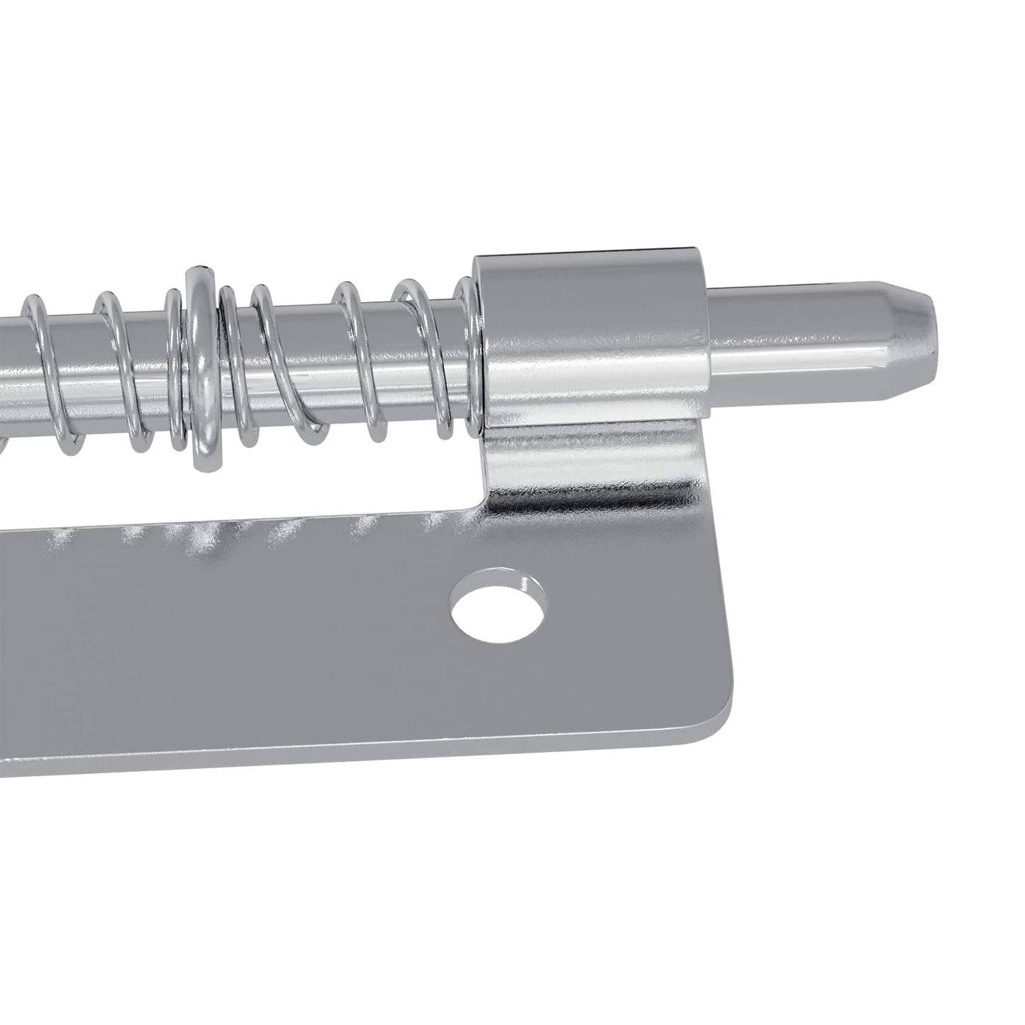 Latch 2 pcs Silver 46 x 17 x 1.2 mm Steel