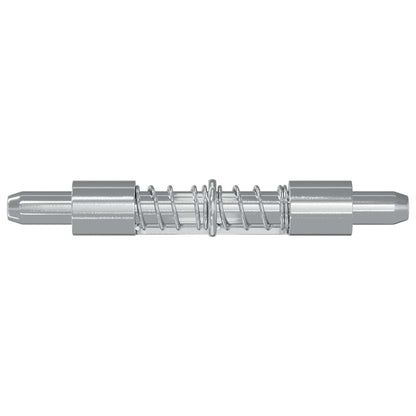 Latch 12 pcs Silver 46 x 17 x 1.2 mm Steel