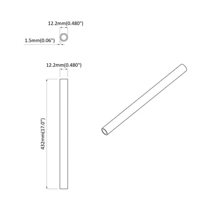 PVC Pipe 29 pcs White PP and PE