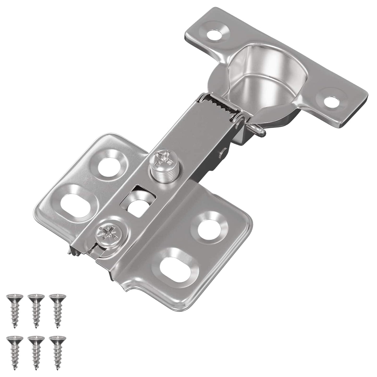 Hinge 12 pcs Nickel 85 x 52.5 x 9.5 mm Iron