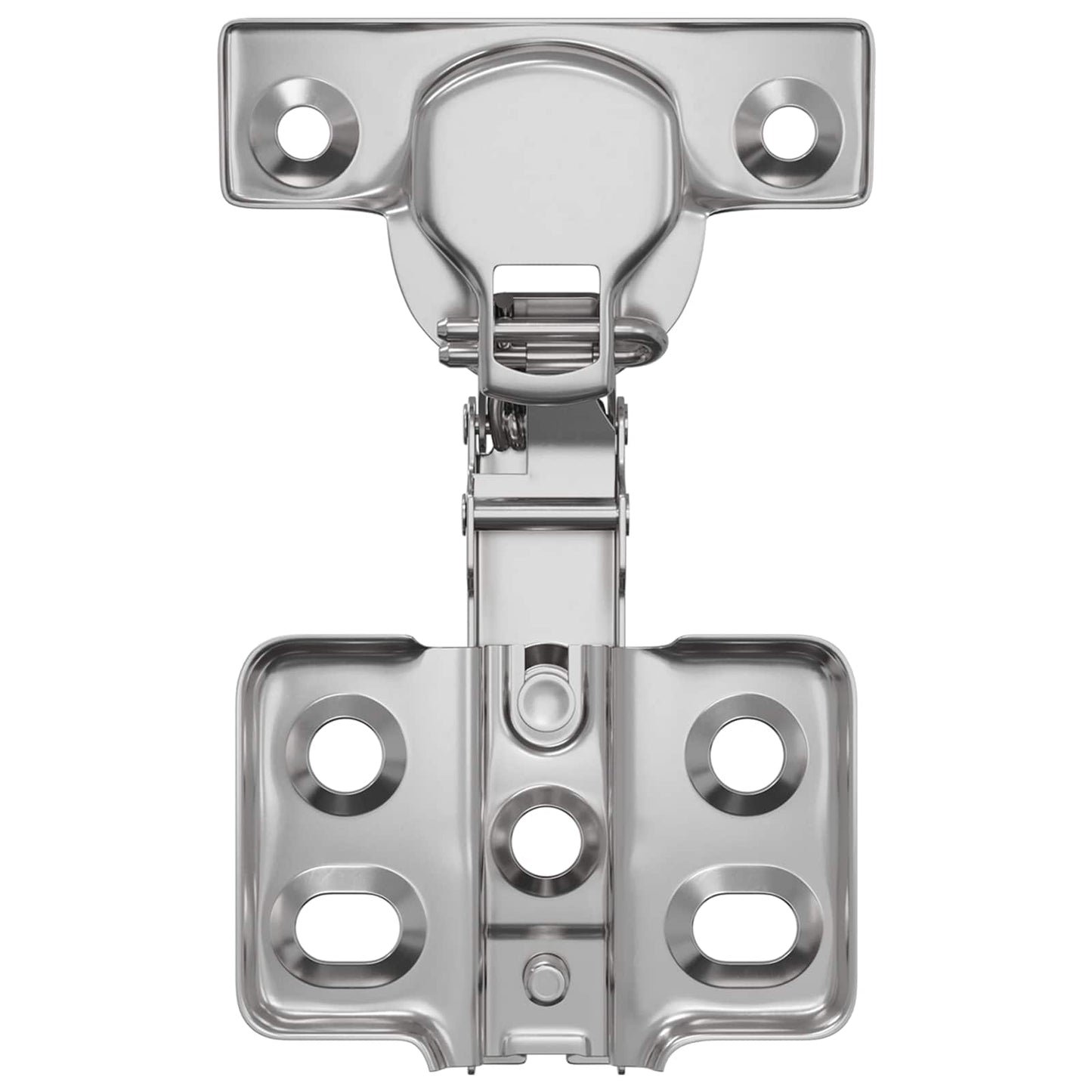 Hinge 12 pcs Nickel 85 x 52.5 x 9.5 mm Iron