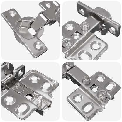 Hinge 257 pcs Nickel 85 x 52.5 x 9.5 mm Iron