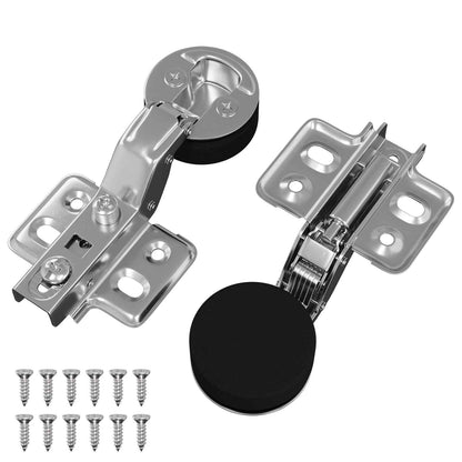 Hinge 2 pcs Silver 35 mm Iron