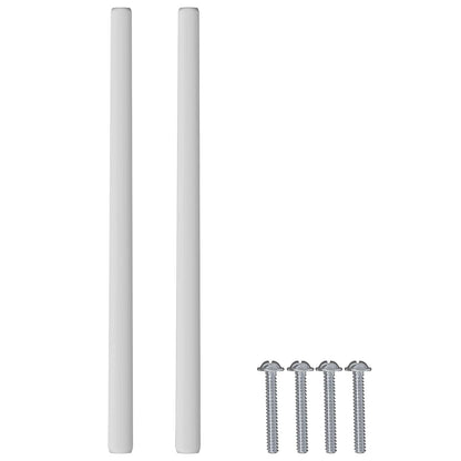 Handle Plain 12 pcs Silver 105.7 x 7.4 x 15.5 mm Aluminium
