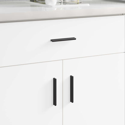 Handle 2 pcs Black 106 x 7.4 x 15.5 mm Aluminium