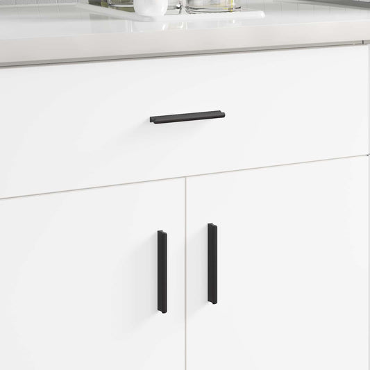 Handle 973 pcs Black 106 x 7.4 x 15.5 mm Aluminium